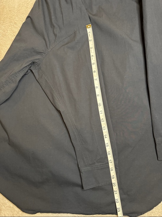 Tentree Women’s EcoStretch Cotton Oversized Shirt sz XL - Picture 12 of 12